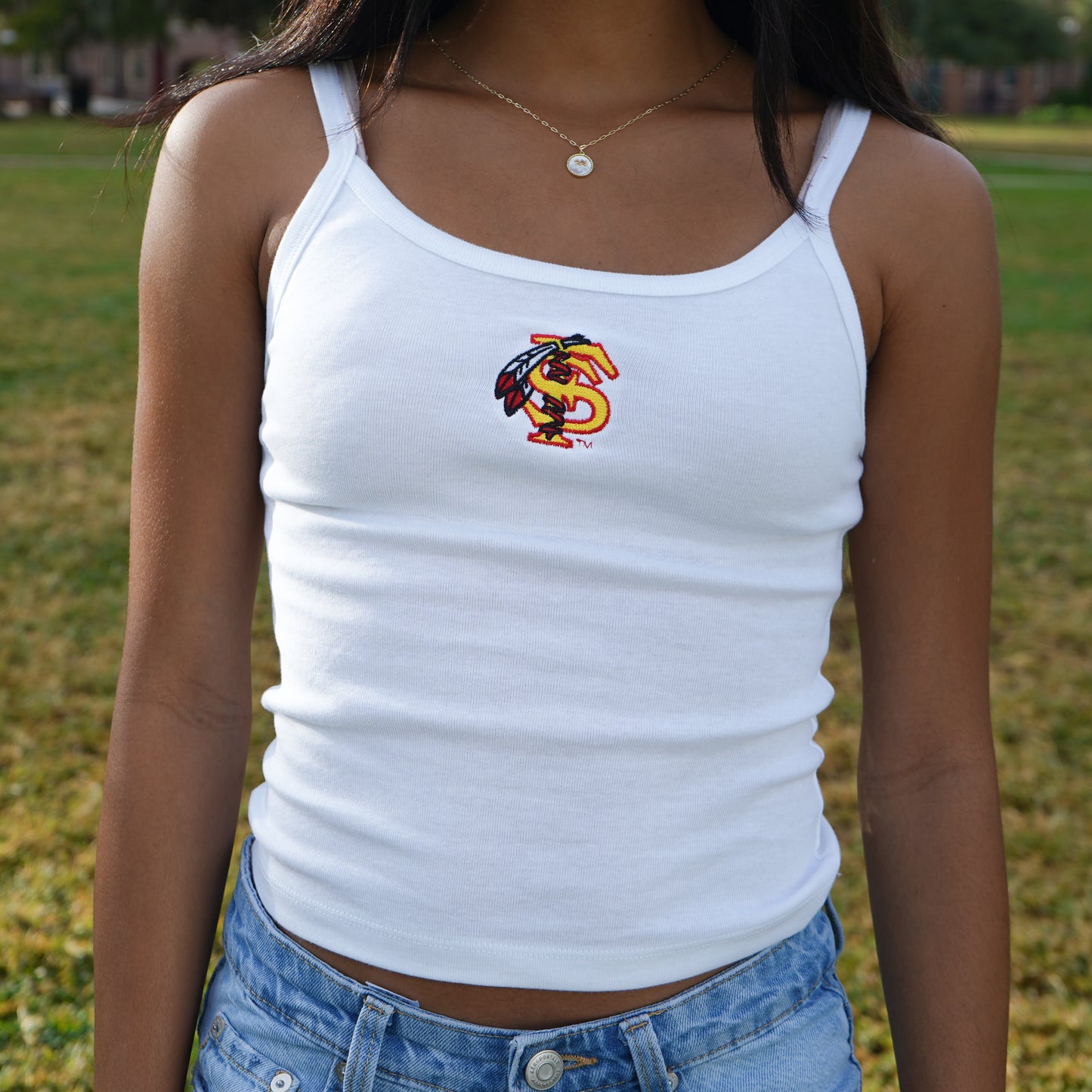 Florida State "FS" Tank - White