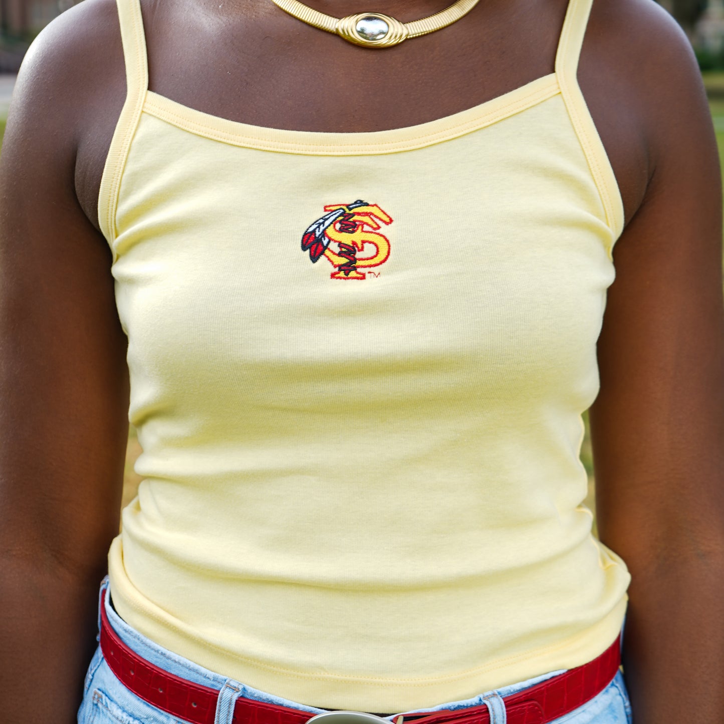 Florida State "FS" Tank - Butter Yellow