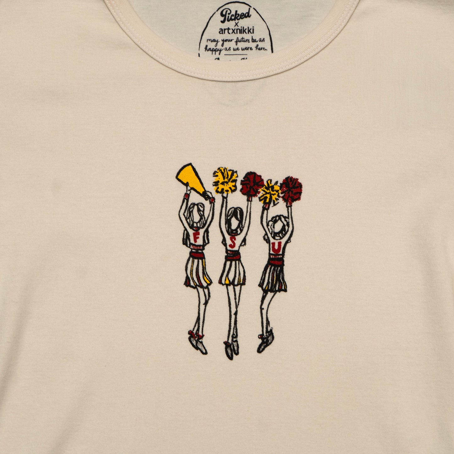 Picked x artxnikki FSU Cheerleader Women's Shirt