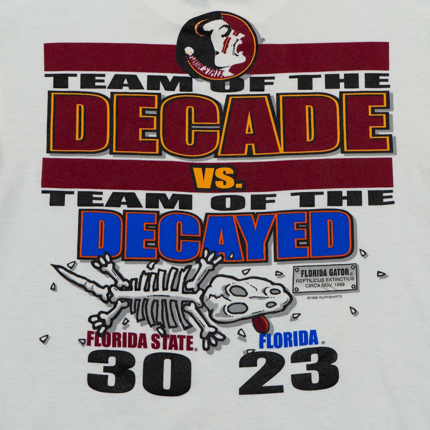 FSU vs. UF Team of the Decade Shirt