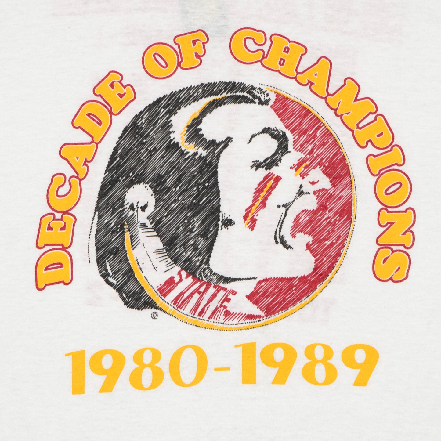 FSU Decade of Champions 1980-1989 Tee - S